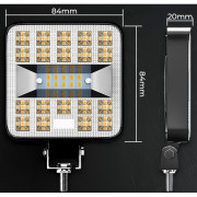 Pracovné LED svetlo Mini 7-F 29x LED BAR